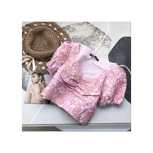 Floral Puff Sleeve Blouse