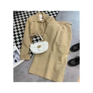 Beige Suit Set