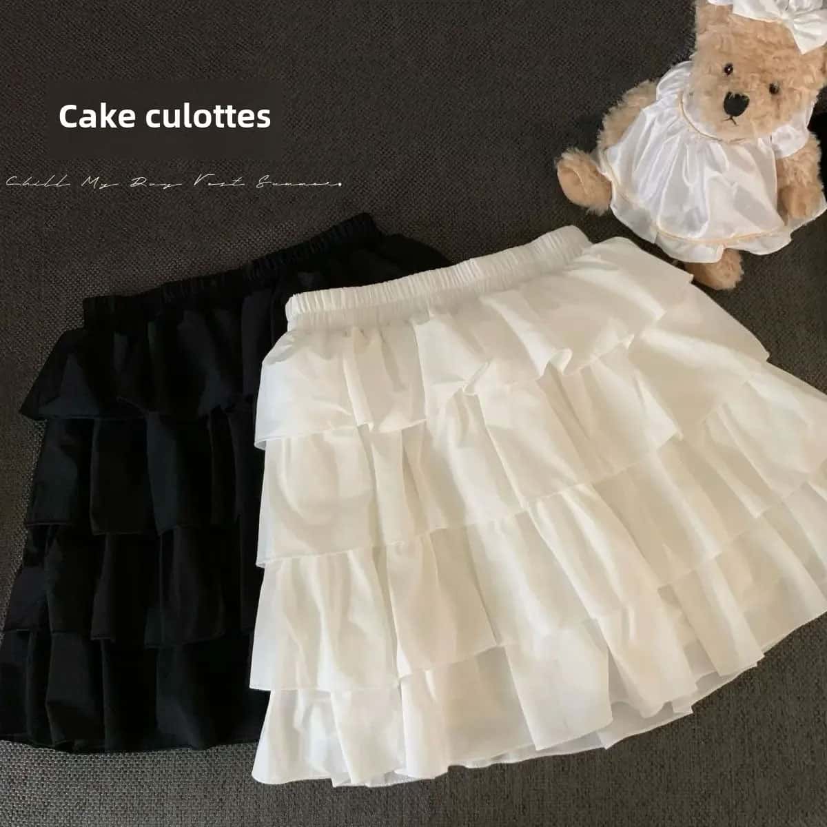 Layered Cake Ruffle Skirt